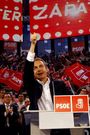 El presidente carg� contra Aznar en su intervenci�n de ayer