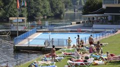 El parque acu�tico del Club Fluvial de Lugo reabre abre este viernes