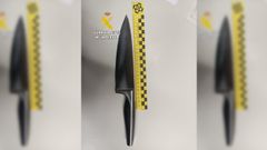 El arma intervenida por la Guardia Civil a la vecina de Carral