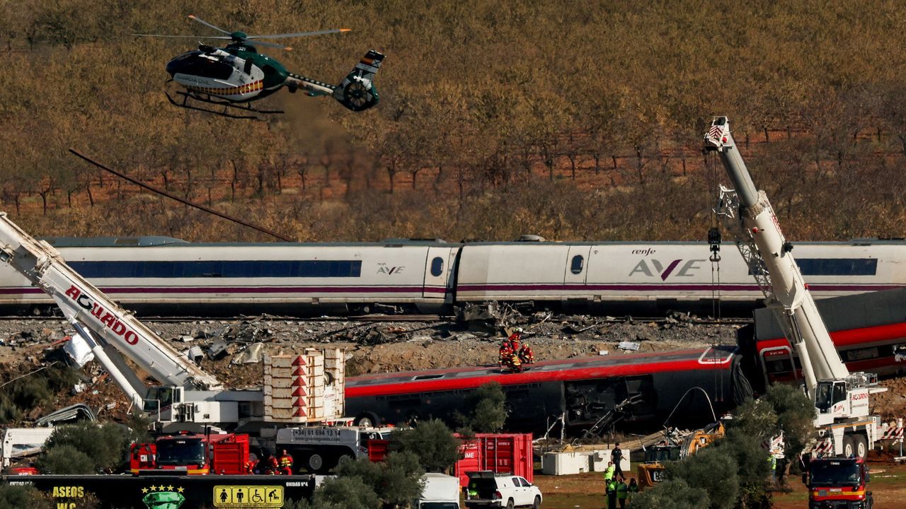 El trágico accidente ferroviario en Urda