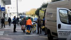 La mujer fue arrollada en el cruce de la Ronda das Fonti�as con el Carril das Hortas