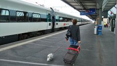 Estaci�n de Cornavin, m�tico punto de entrada en Suiza de los emigrantes gallegos.