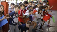 As� fue la��Ximcana das �rbores� en el colegio de Tarr�o