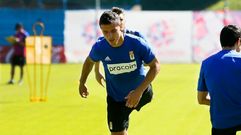 Christian Fern�ndez: ascensos, cesiones y mucha experiencia.Christian Fern�ndez durante un entrenamiento