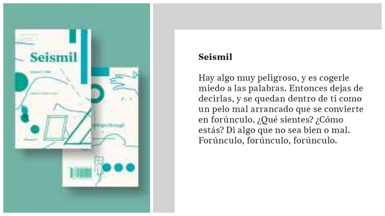 «Seismil»: Contarlo no siempre ayuda, casi nunca ayuda