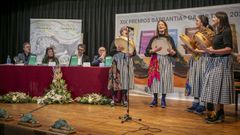 Entrega dos premios Barbantia da Cultura en Porto do Son
