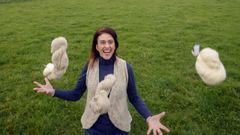 Beatriz Carb�n, cabanesa, es la art�fice del Paseo da La, que naci� en 2022