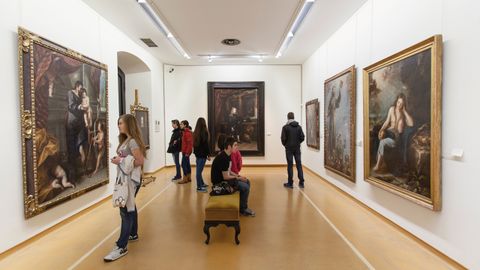 Interior del Museo de Bellas Artes