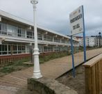 Exterior del Ceip Nicol�s del R�o, el �nico colegio de Cedeira. 