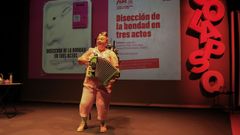A presentaci�n do FIOT contou coa representaci�n en exclusiva da peza �Unha se�ora orquestra�, de Torta Torta.