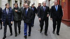 Encuentro de los presidentes de Asturias, Galicia, Aragn y Castilla y Len