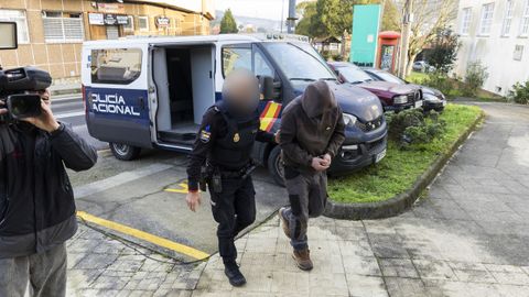 Pasan a disposicin judicial en en el juzgado de Corcubin seis de los siete detenidos en una operacin relacionada con el alijo de 1.400 kilos de cocana en el pesquero nuevo Furuno de Camelle