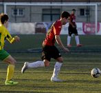 La EF Lal�n y el Sporting en el enfrentamiento directo.