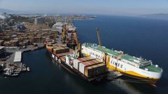 Una de las terminales de Yilport en Turqu�a