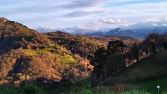Vistas del valle del Sueve