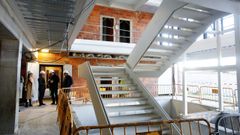 Visita del director del Igape, Fernando Guldr�s, a las nuevas instalaciones de Setga en A Reigosa