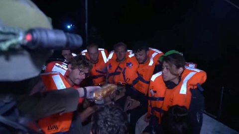 Los activistas del Madleen, tras ser detenidos por el Ejército israelí