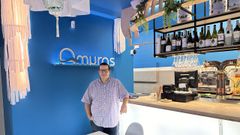 Jos� Enrique S�nchez, en el gastrobar Amuras.