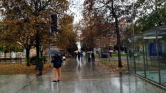 La Plaza de Europa de Gij�n, escenario de la presunta agresi�n