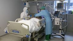 La uci del HULA, que cada vez acoge a pacientes m�s j�venes