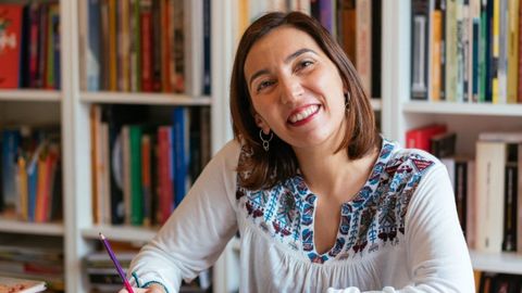 La coru&ntilde;esa Ana Marques Parrilla es la autora del cuento infantil &laquo;Volando&raquo;