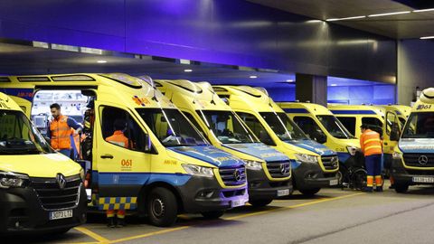 Entrada de las urgencias del Cunqueiro