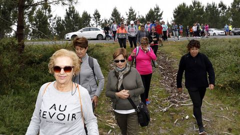 Andaina solidaria Congalsa POR EL MONTE DE A CUROTA