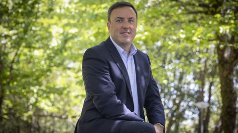 El alcalde de As Pontes y presidente de la Deputación da Coruña, Valentín González Formoso