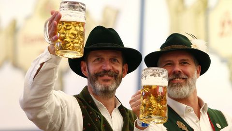 Jornada inaugural de la 184.ª edición de la Oktoberfest en Munich (Alemania)