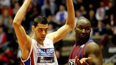 La derrota del Obradoiro ante el Bar�a, en fotos