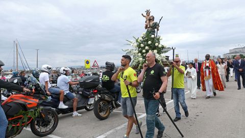Procesi�n de San Crist�bal y bendici�n de veh�culos en Ribeira 2026