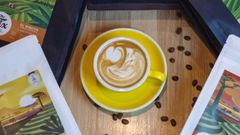 En la nueva cafetera de Oviedo sirven caf de especialidad