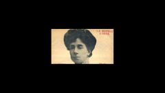 retrato de Sof�a Casanova que apareci� en la portada de su novela Lo eterno publicada en 1917