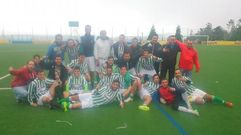 Celtas do Verdugo, celebrando su victoria.