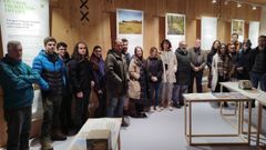 Los alumnos del curso en uno de los espacios del Impulso Verde