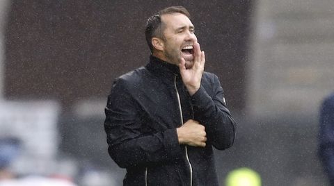 Eduardo Coudet, durante su �poca como entrenador del Celta.