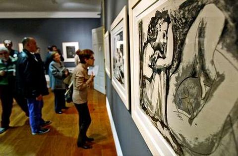 La exposicin <span lang= gl >O equilibrio e a vertixe</span> podr visitarse hasta el 20 de enero en Pontevedra.