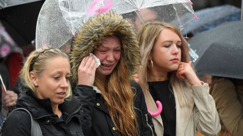 Minuto de silencio por las v�ctimas del atentado de Londres.