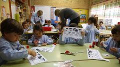 Un aula de educaci�n infantil.