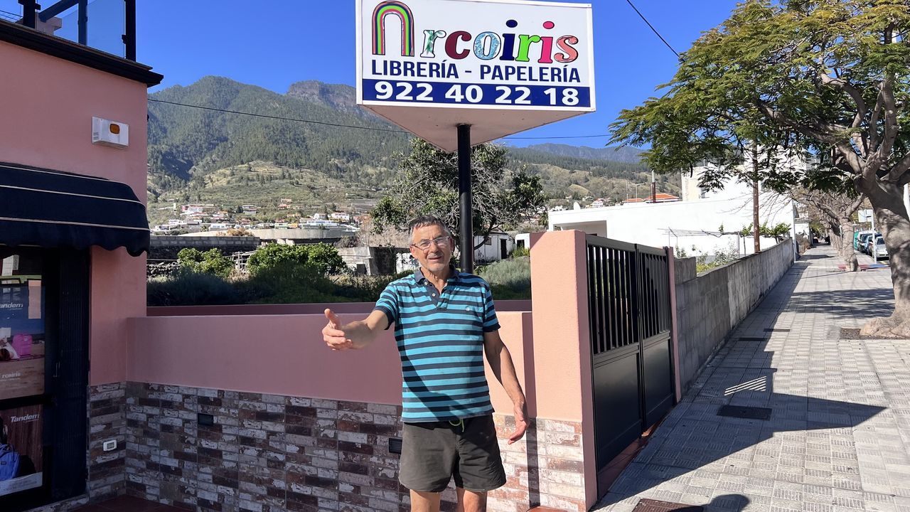 «Moita xente marchou de aquí e non vai volver», asegura Maximino Faro sobre la localidad palmera de Los Llanos