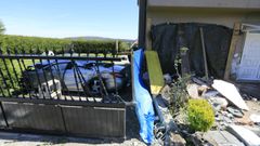 Accidente en Santa Comba