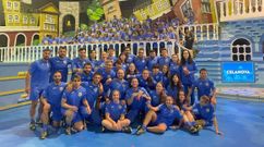 El equipo y el pblico de Celanova en el Grand Prix