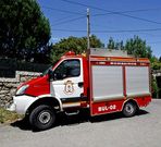 Los bomberos se desplazaron hasta la finca de Matalobos.