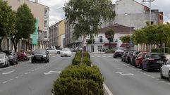 Estas son algunas de las calles de Monforte en las que a�n se puede ir a 50 por hora
