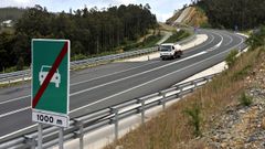 La variante de Ortigueira, inaugurada en 2013, es el �nico tramo de la VAP Costa Norte ejecutado en la provincia de A Coru�a