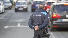 Agentes de la Polic�a Local de Ferrol localizaron al delincuente en la carretera de Castilla.
