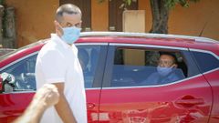 Jaime Fontanes y Francisco P�rez, los tr�nsfugas de Castrelo, fueron increpados a su salida del pleno