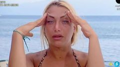 Elisa, a punto de abandonar �Supervivientes� por un peine