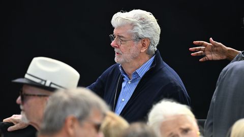 El director George Lucas