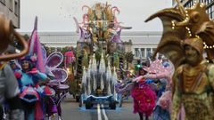 En A Coru�a ganaron en tres categor�as: carrozas, vestuario y coreograf�a